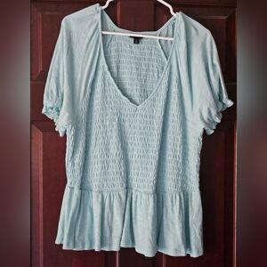 Torrid cotton modal babydoll top